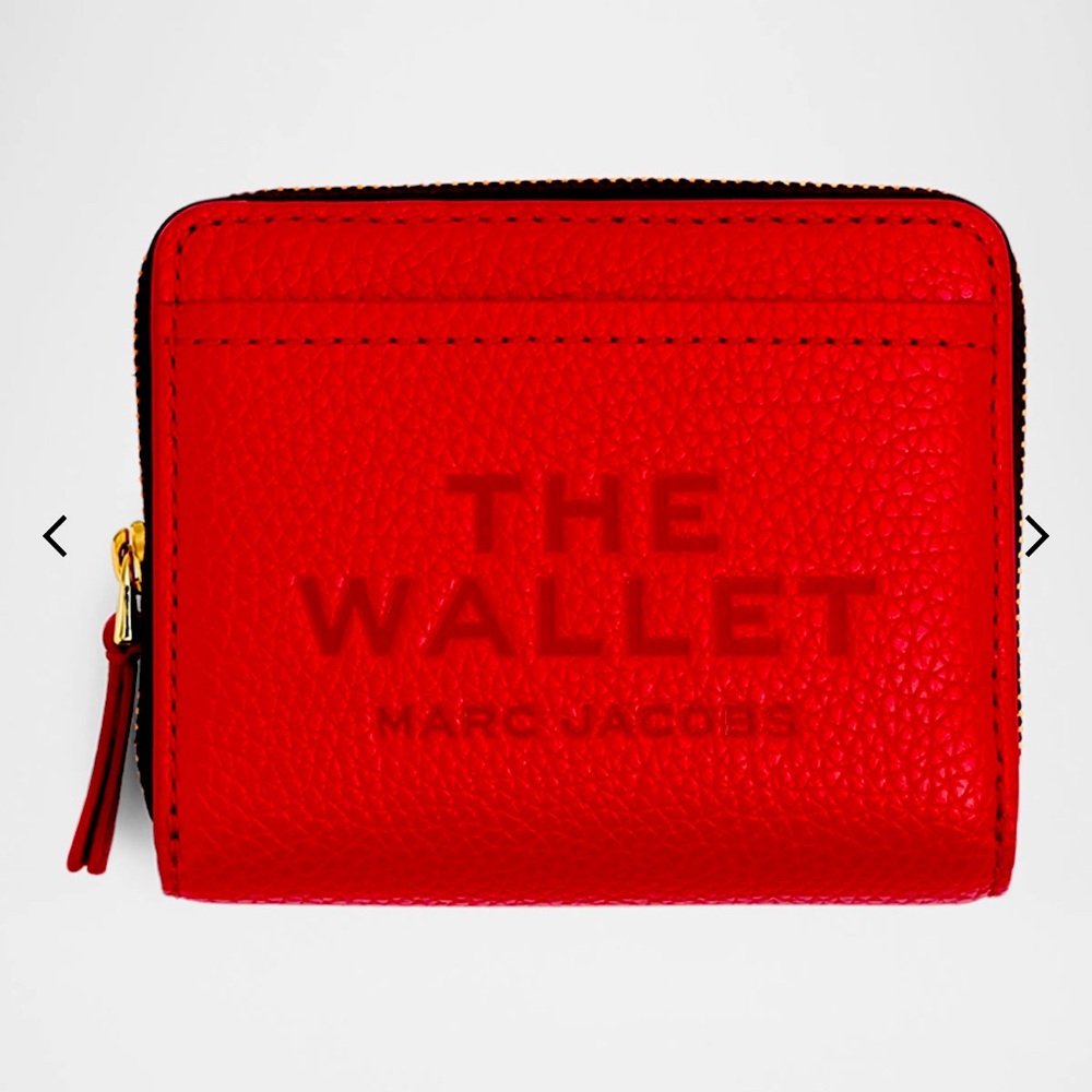 Brand new, the leather compact wallet